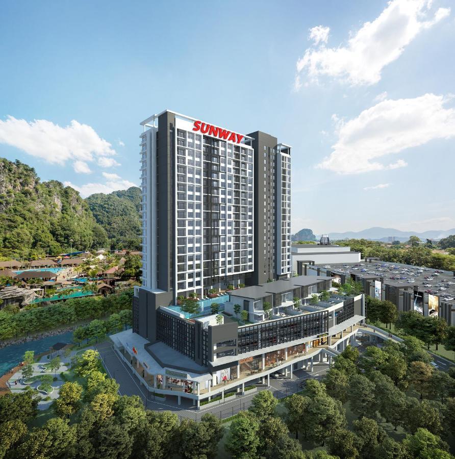 Ipoh Tambun Lost World Sunway Onsen Suites Luna 2R2B 8Paxs Екстериор снимка